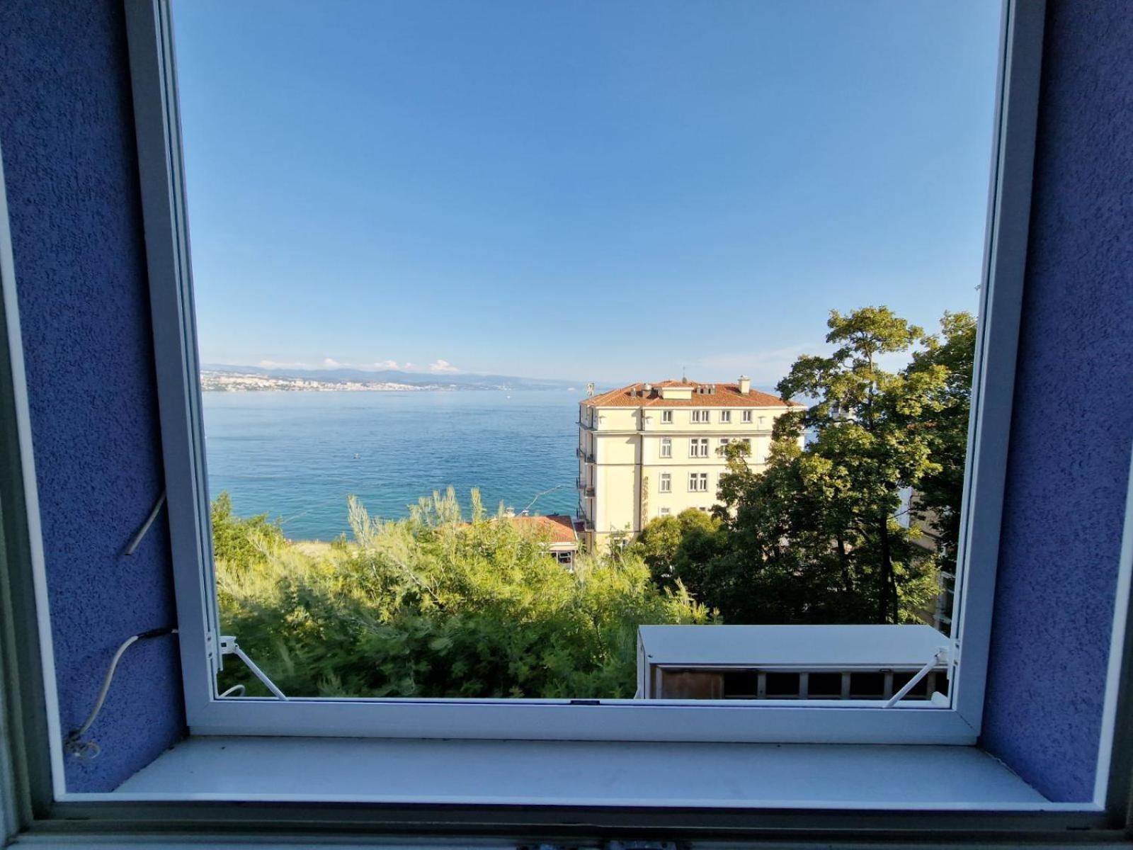 Apartment Near Beach With Sea View Opatija Dış mekan fotoğraf